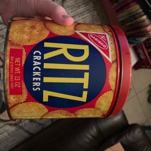 VINTAGE 1977 RITZ TIN